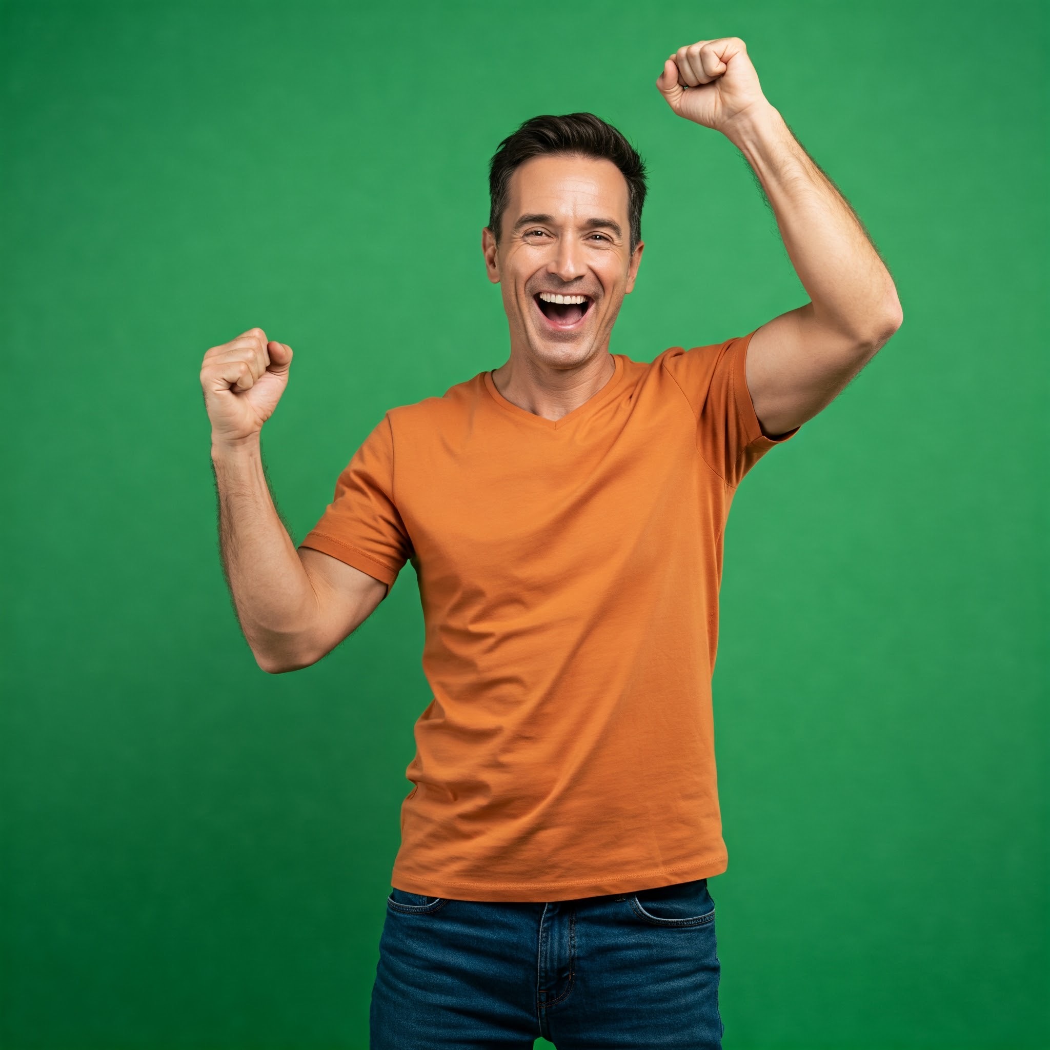 photo of Excited Man Celebrating Victory